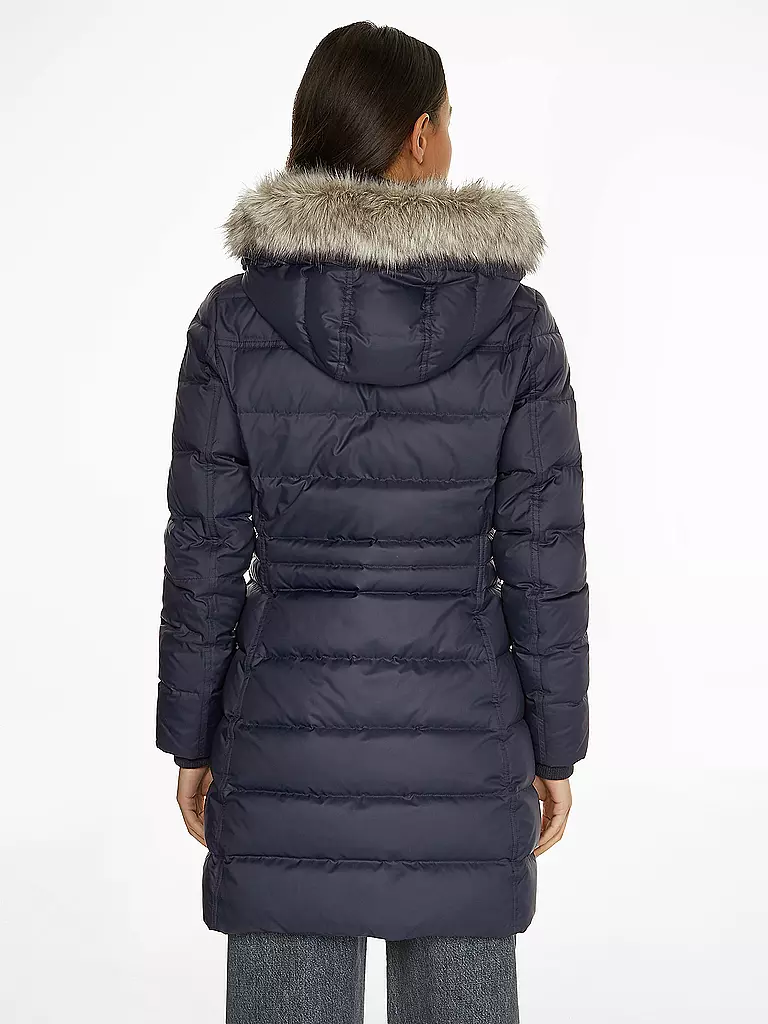 TOMMY HILFIGER Daunenmantel TYRA dunkelblau